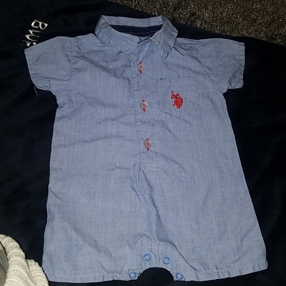 U.s. Polo baby boy 3-6 months romper